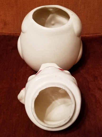 VHTF 90y/o Bisque OpenEye Pig Cookie Jar - Picture 4 of 5